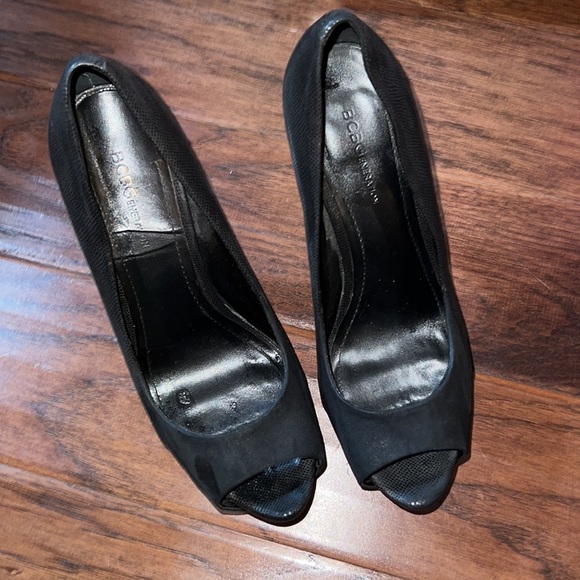BCBG generation super high heel platform pumps 5” high heel stiletto shoes black - Picture 4 of 8